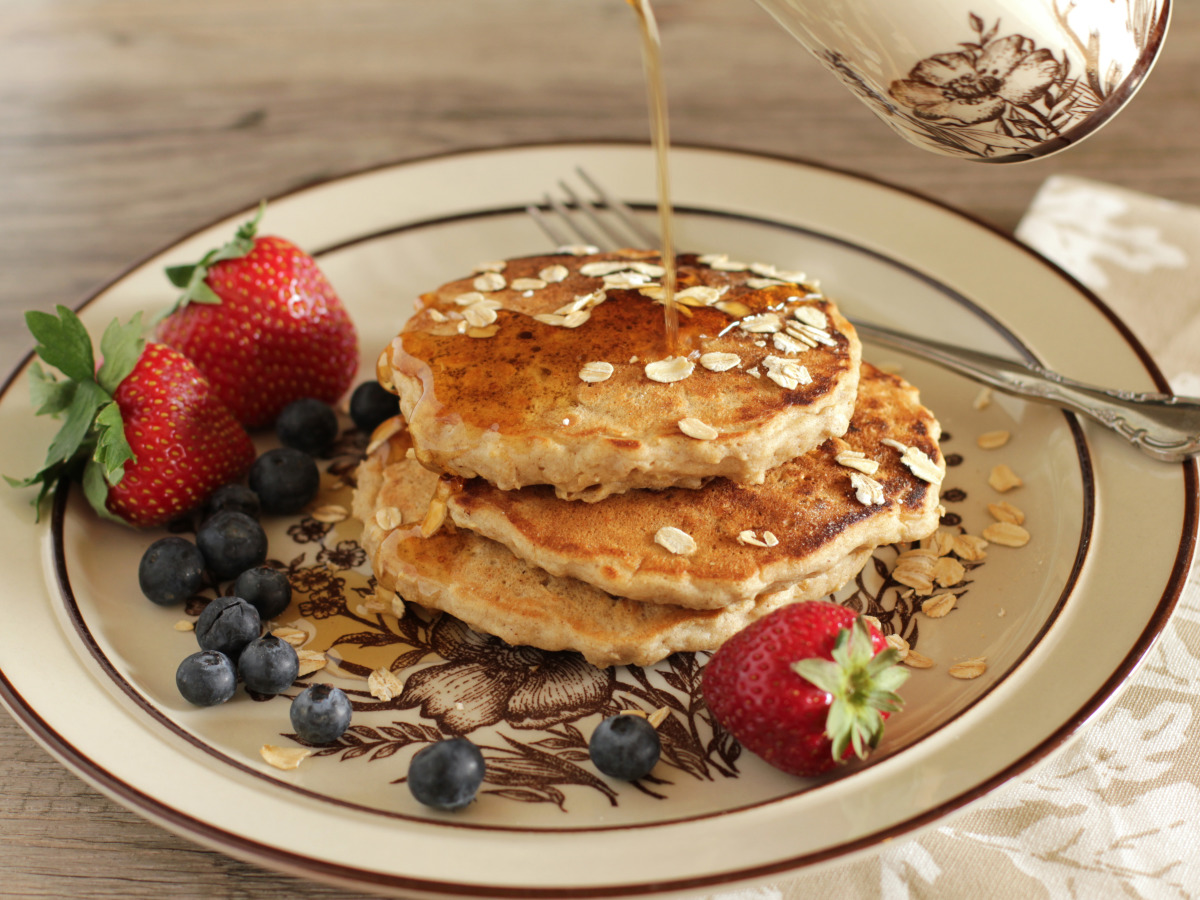 Easy oatmeal sale pancakes